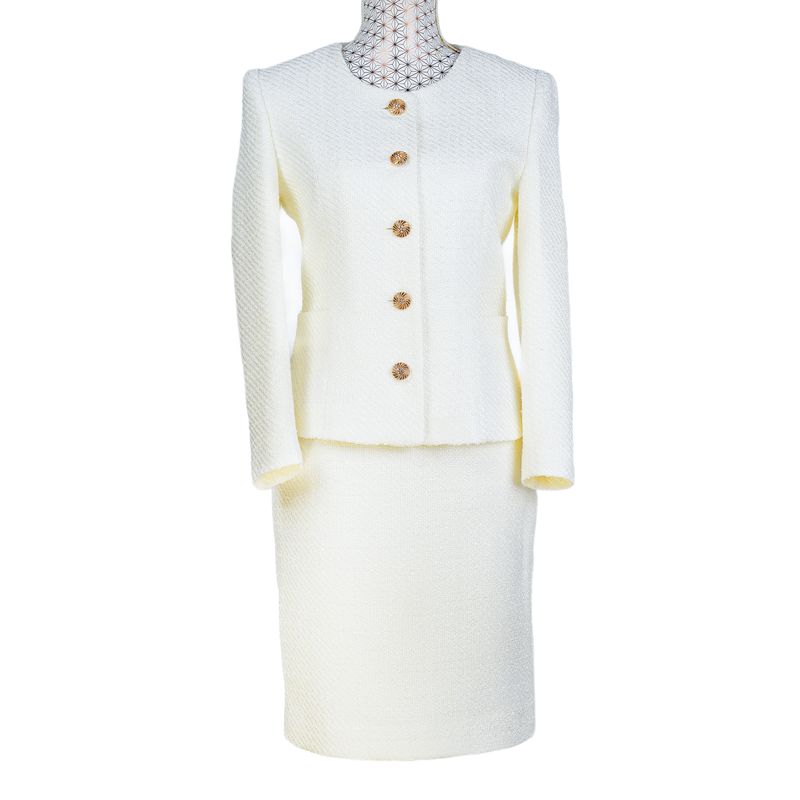 CBK Suit, New Chanel look Jakke - Off White