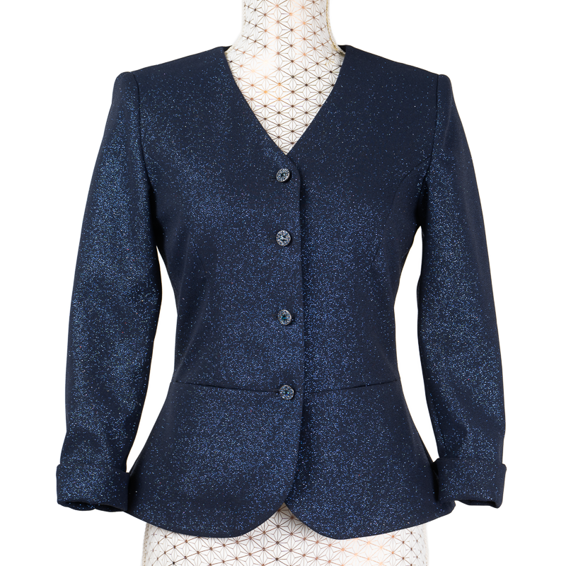 CBK Suit, Safak Bling Jakke - Navy Blue